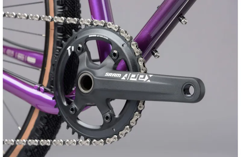 2022 Genesis Fugio 20 Steel Gravel Bike in Purple-3